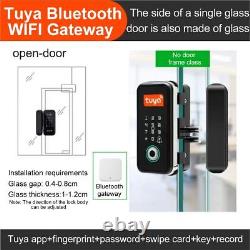 Bluetooth Electronic Door Lock Biometric Fingerprint App Keyless Digital Access