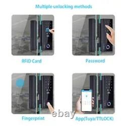 Digital Keyless Lock Biometric Fingerprint Wifi Electronic Sliding Door Set