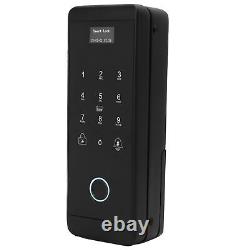 Door Lock Fingerprint Password Digital BT Wifi Voice Prompt For Glass Wooden EOM