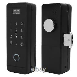 Door Lock Fingerprint Password Digital BT Wifi Voice Prompt For Glass Wooden EOM