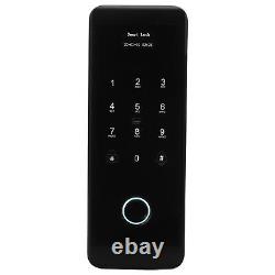 Door Lock Fingerprint Password Digital BT Wifi Voice Prompt For Glass Wooden HG5