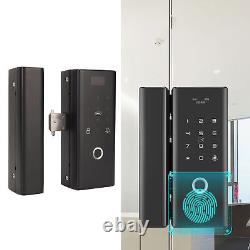 Electronic Door Smart Lock Password Fingerprint BT Keyless Entry Lock For Glass
