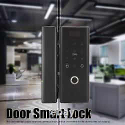 Electronic Door Smart Lock Password Fingerprint BT Keyless Entry Lock For Glass