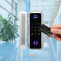 Glass Door Fingerprint Password IC Card APP Lock Access Control Sy TDW