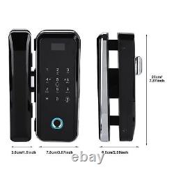 Glass Door Fingerprint Password Lock Remote Access Control System Door Lock FD5