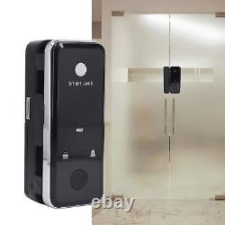 Glass Door Lock Set Fingerprint Password IC Card Remote Control Lock