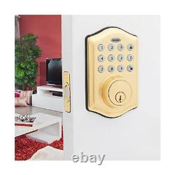 Honeywell Safes & Door Locks 8712009 Electronic Entry Deadbolt with Keypad