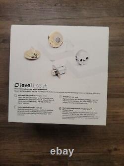 Level Lock+ Plus Smart Lock (Polished Brass), Sealed New Apple Home Keys