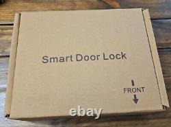 Perfiware Smart Glass Swing Office Door Lock Fingerprint, Password LG-2315