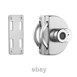 Reliable and Durable Glass Door Lock with Intelligent Fingerprint Technology