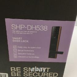 SAMSUNG SHP-DH538MC Black ENGLISH VK Fingerprint Passcode Digital Door Lock