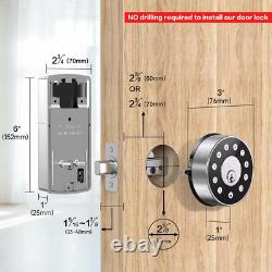 Sifely Smart Lock, Smart Lock Front Door, Keyless Entry Door Lock, Smart Smart