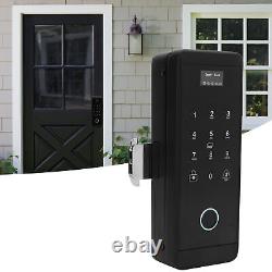 Smart Door Lock Fingerprint Password Digital BT Wifi Voice Prompt For Glass GDB