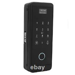 Smart Door Lock Fingerprint Password Digital BT Wifi Voice Prompt For Glass GS0