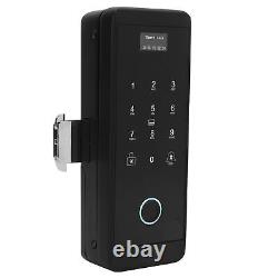 Smart Door Lock Fingerprint Password Digital BT Wifi Voice Prompt For Glass IDS
