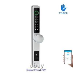Smart Sliding Door Lock Aluminum Alloy Waterproof Fingerprint TTLock App Control