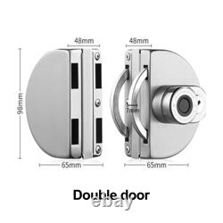 User Friendly Glass Door Lock with Easy Installation and Fingerprint Access