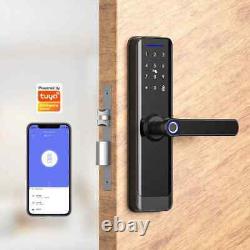 WIFI Smart Fingerprint Touch Screen Keypad Door Lock Remote Unlock with Doorbell